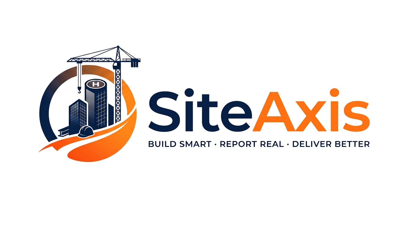 SiteAxis — Build Smart. Report Real. Deliver Better.